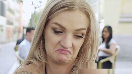 Premium Slut's First CUM Swallow